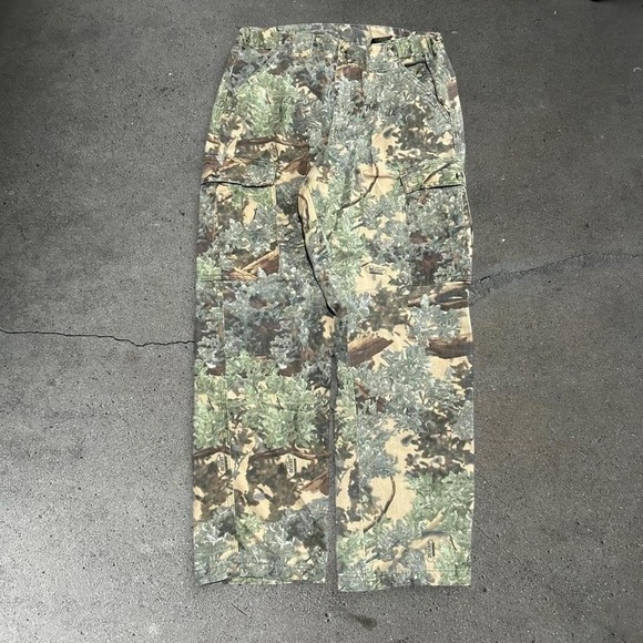 Other - Vintage men's King's camo baggy hunting camo cargo pants Size M